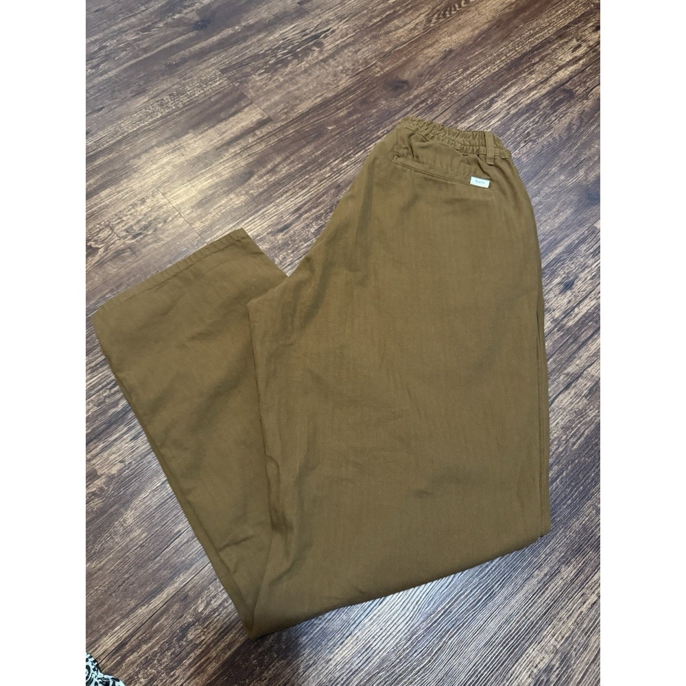 Foret Clay Herringbone Trousers Pants Rubber Men Size XXL